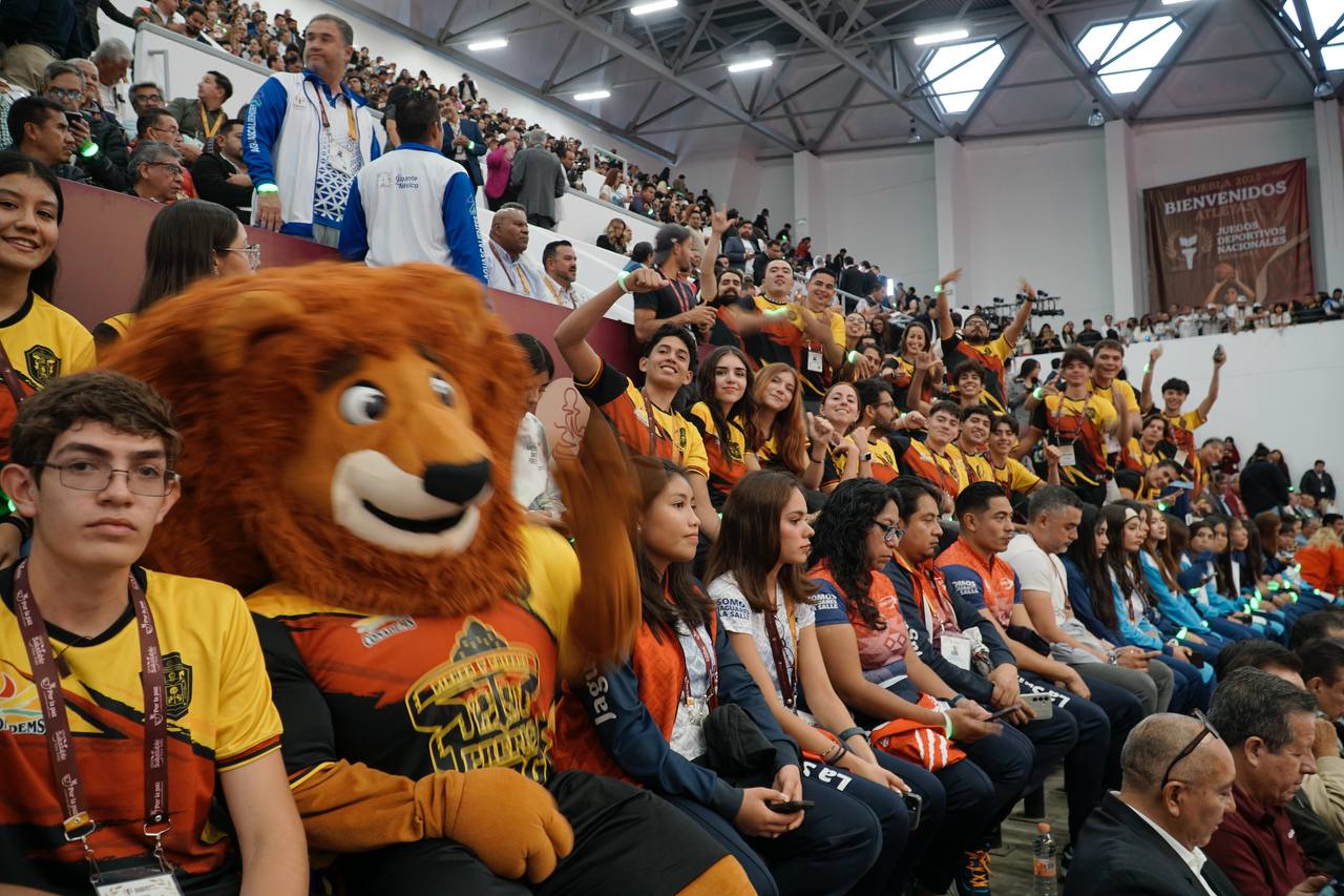 Encienden la antorcha: inauguran los Juegos Deportivos Nacionales de Puebla
