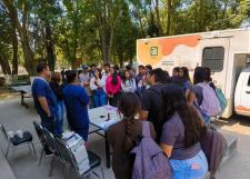 Lleva la CEDHJ el programa Saludándote UDG a diversos planteles del SEMS para orientarles sobre derechos humanos, salud y más